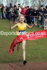 Under-13 girls winner Inter Counties Cross Country, Cofton Park, Birmingham. Photo: David T. Hewitson/Sports for All Pics